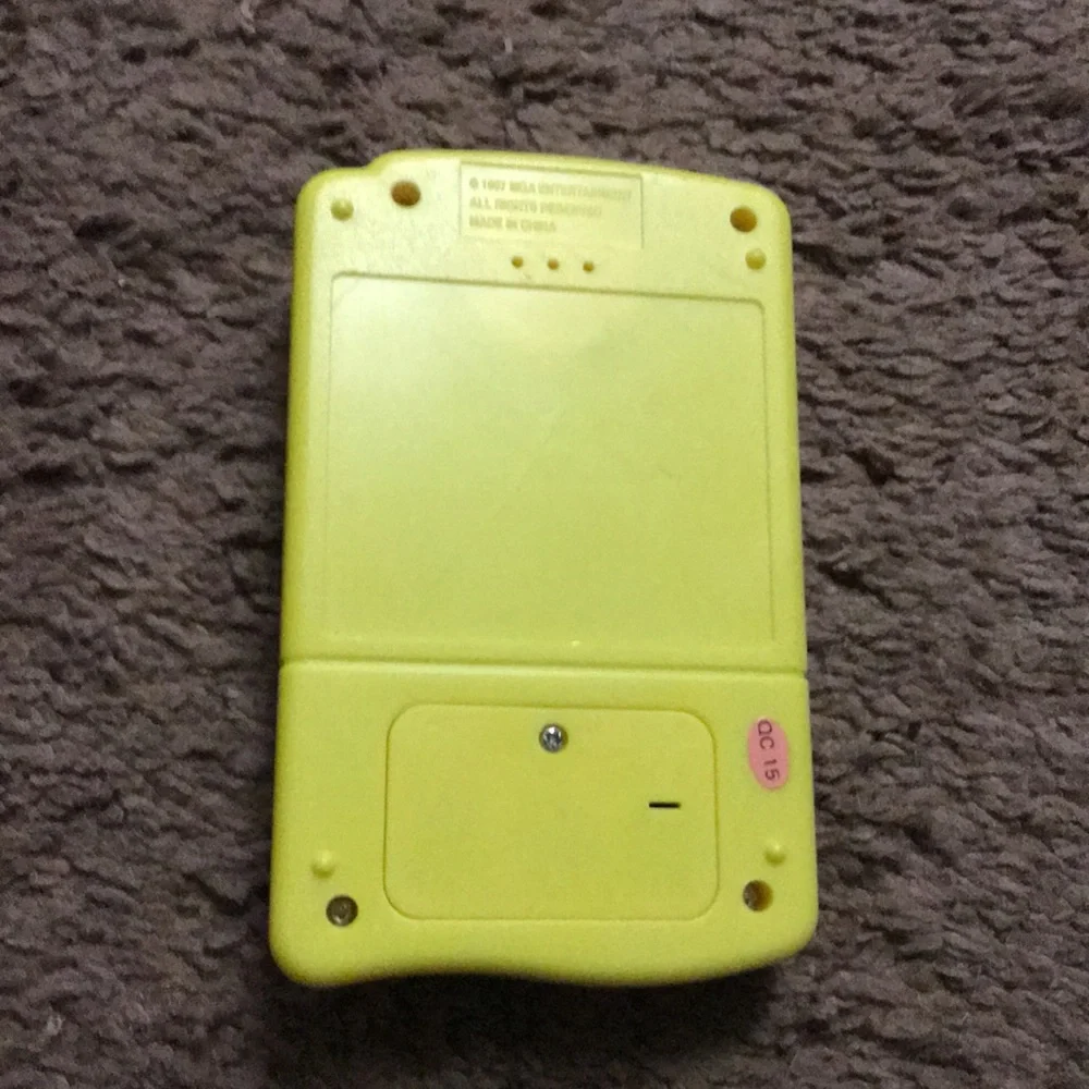 Pac-Man handheld vintage video game 1997 console